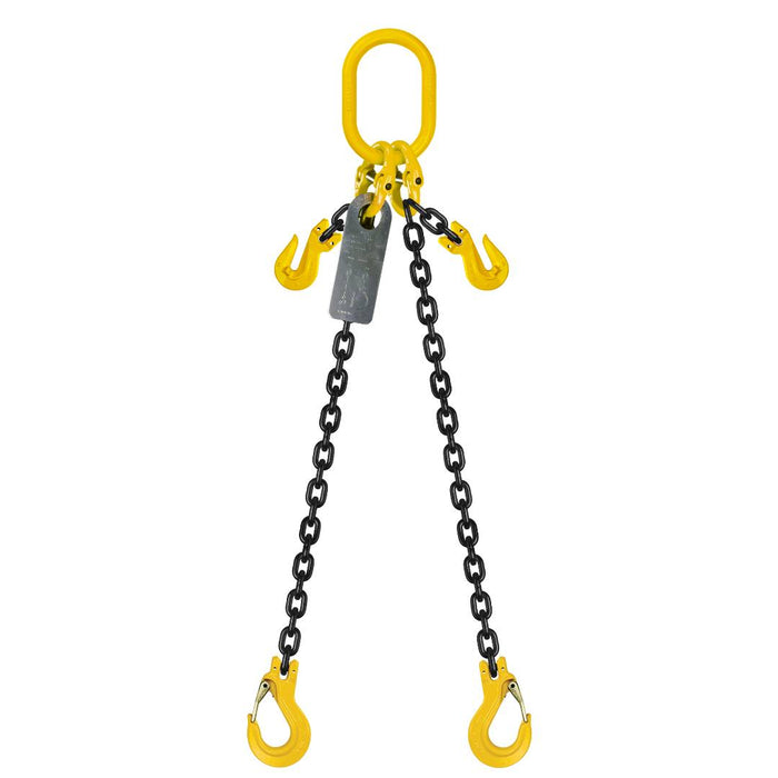 Grade 80 2leg Chain Sling With Shortening Grab Hook & Clevis Sling Hook
