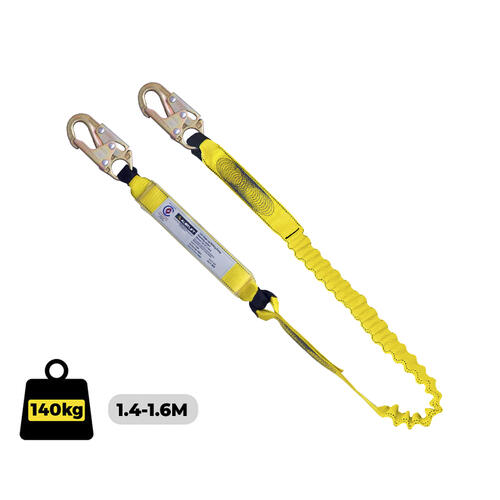 Lanyard Single Elasticated with Snap Hooks