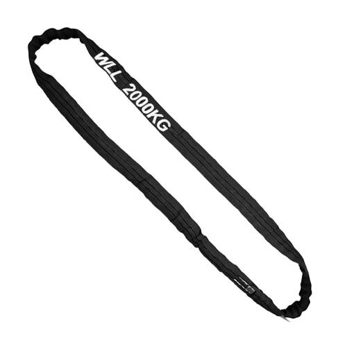 Synthetic Round Lifting Slings - Black