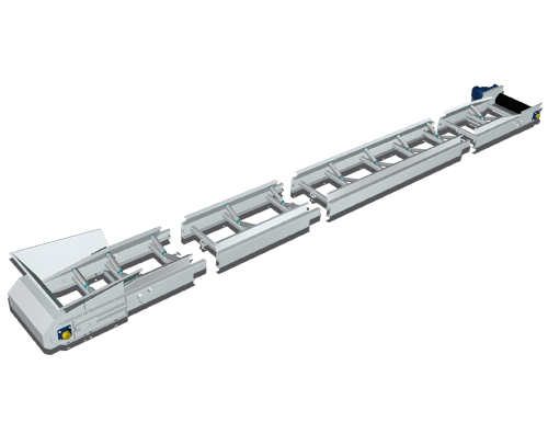 Heavy-duty Idler Rollers for EK600 Conveyor