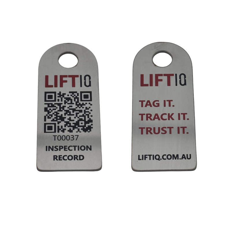 LIFTIQ Stainless Steel QR Tags (20 pack)
