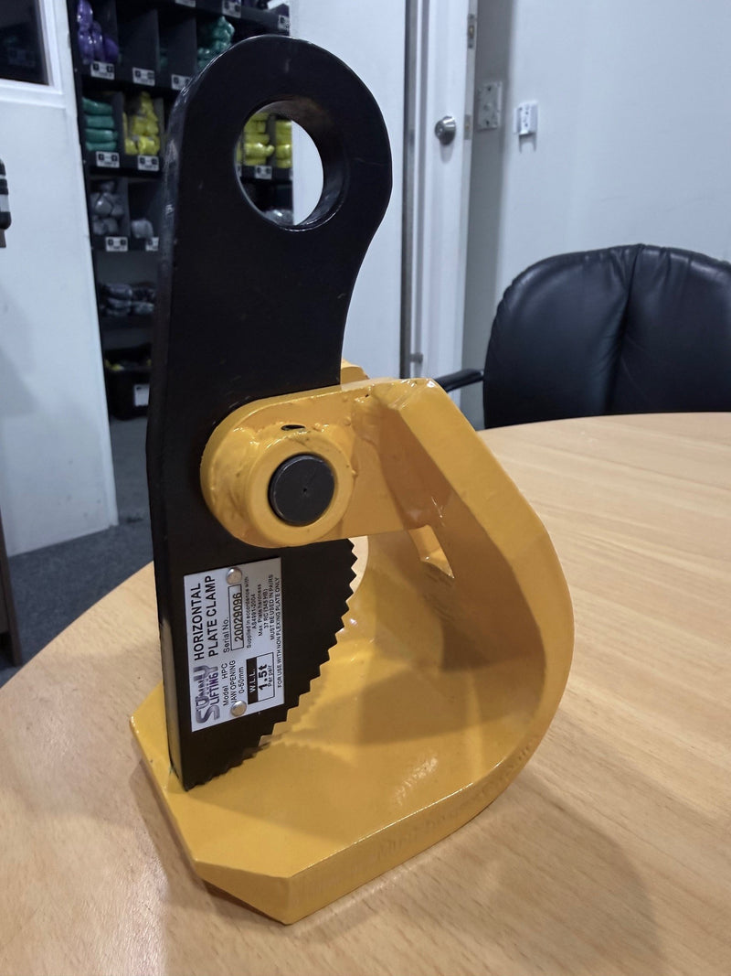 CLEARANCE - Horizontal Plate Clamp - SINGLE CLAMP