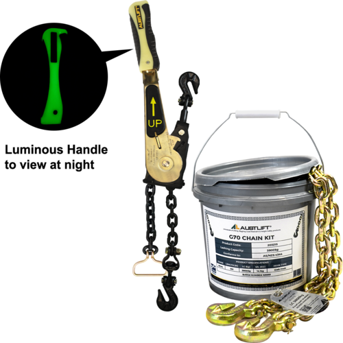 Maxibinder Truck Tie Down Chain Kit