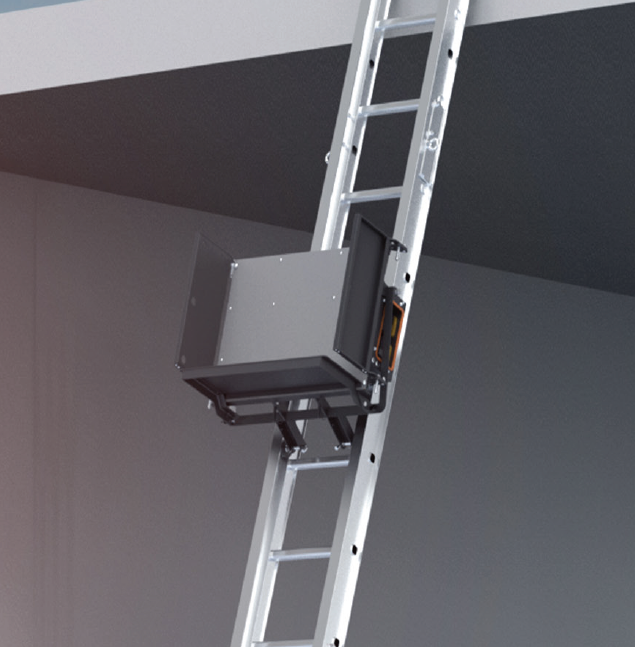 Battery Ladder Hoist Universal Platform