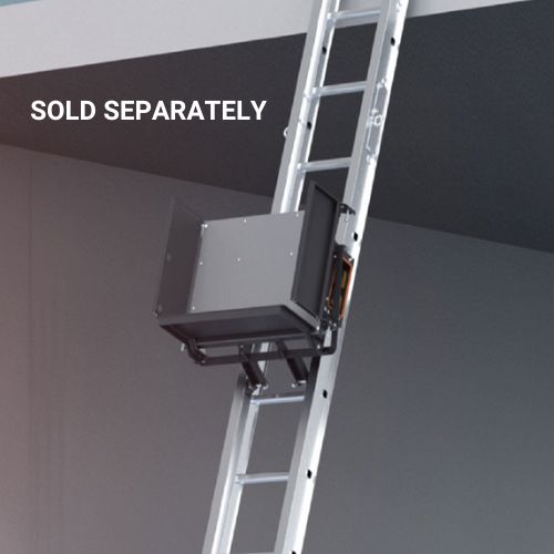 Battery Ladder Hoist 10m with Solar Panel Carrier