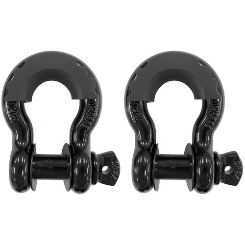 Austlift 19mm rated recovery shackles 4.7 tonne pair