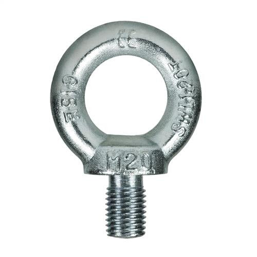 Eye bolts DIN580 are generally used as a removable lifting point where a rated female thread or nut can be utilised also can