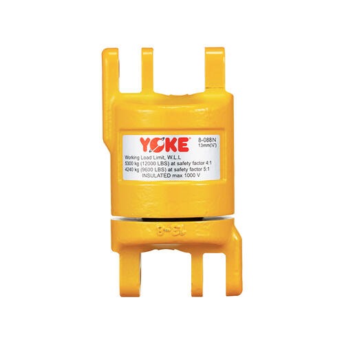 G80 Insulated Blank Swivel Yoke The G80 Insulated Blank Swivel Yoke is designed for heavy-duty lifting applications where