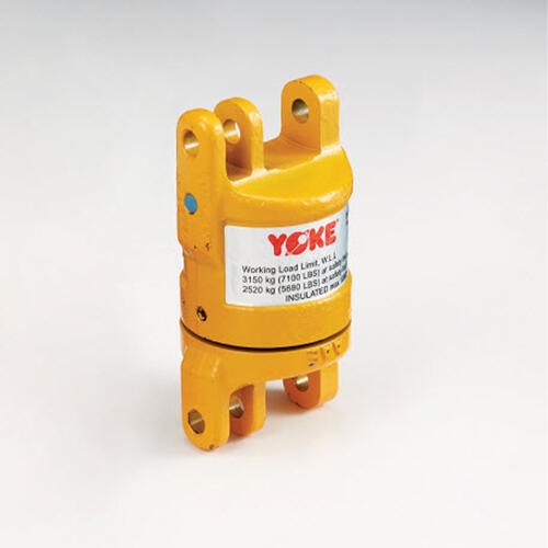 G80 Insulated Blank Swivel Yoke The G80 Insulated Blank Swivel Yoke is designed for heavy-duty lifting applications where