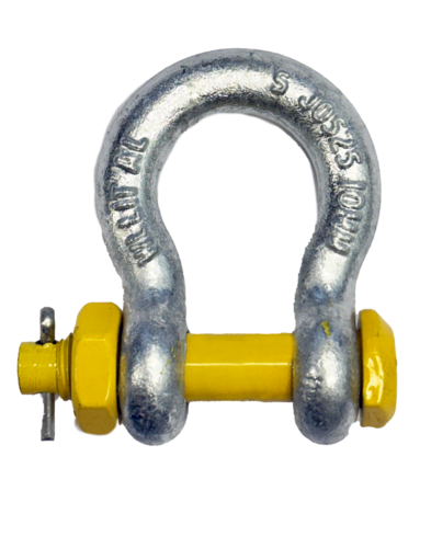 Shackle Grade 'S' Bow Safety Galvanised
