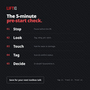 Lifting & Rigging Compliance Management Tool