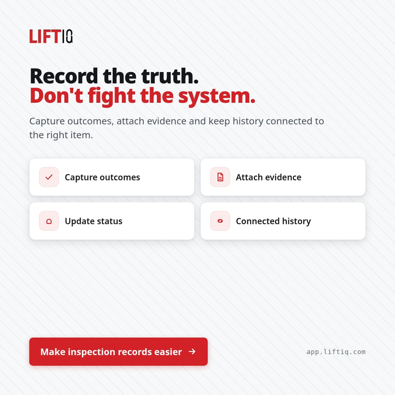 Lifting & Rigging Compliance Management Tool