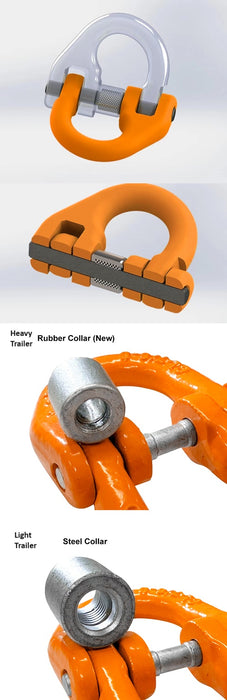Mawby Hook Trailer Safety Chain Coupling 3.5T - Pair - Australian