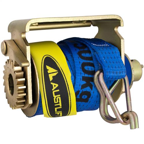 Slide On Truck Winch (Ratchet Type) with Webbing Strap