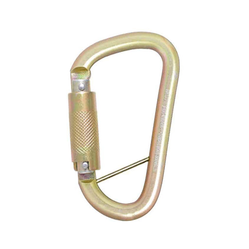 Carabiner Steel Quarter Turn Locking Gate Opening 21mm Captive Pin - Conveying & Hoisting Solutions