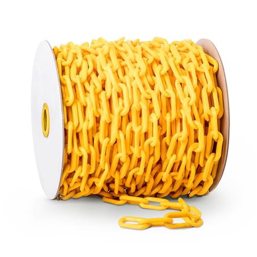Plastic Chain 8mm 25M/Reel Yellow