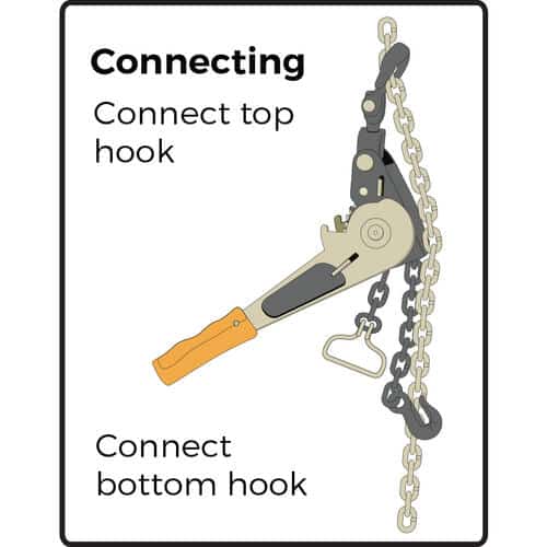 Maxibinder with Swivel Head Chain Tie Downs for Trucks - Conveying & Hoisting Solutions