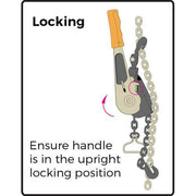 Maxibinder with Swivel Head Chain Tie Downs for Trucks - Conveying & Hoisting Solutions