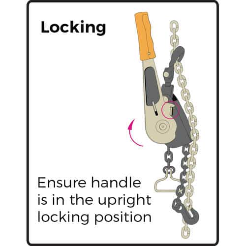 Maxibinder with Swivel Head Chain Tie Downs for Trucks - Conveying & Hoisting Solutions