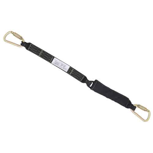 Single Hot Works Lanyard with triple action Karabiners - Conveying & Hoisting Solutions